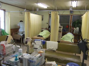 藤川整骨鍼灸院 院内