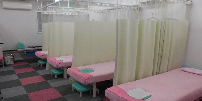 あいはら整骨院診療室