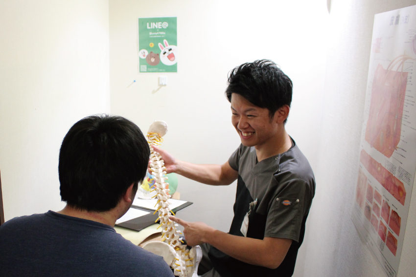 しまうま針灸接骨院 施術3