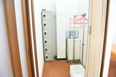 はらやま接骨院：更衣室